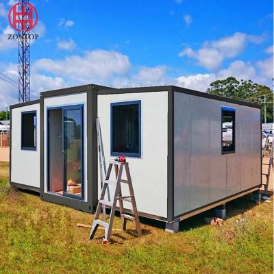 China Fast Install 40ft Living Expandable Foldable Shipping Container Home for sale