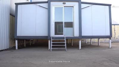 China Portable  Modern Luxury 20FT Quick Assembly Prefab Folding Expandable Modular Homes for sale
