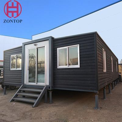 China 2 Bedrooms 20Ft  40Ft  Portable Prefab Folding Expandable Container House for sale