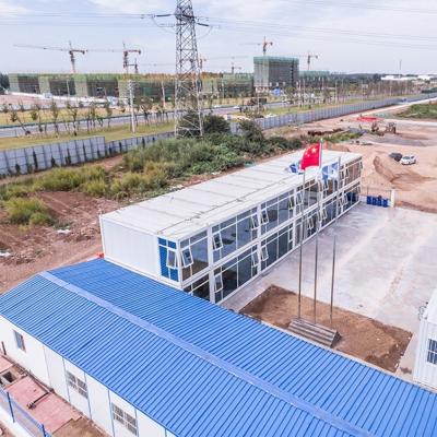 Chine L'expédition de luxe portative a entièrement fourni des maisons de conteneur construction préfabriquée de 40 pieds à vendre