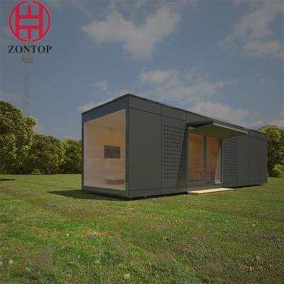 China 3D Model Design Movable Prefabricated House With PVC Sliding Window for sale