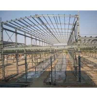China Construction Prefabricated Metal Building , Hangar House Steel Frame Prefab Homes for sale