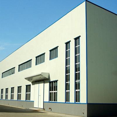 China Sustainable Prefabricated Steel Structure Building Prefab Metal Shed for sale