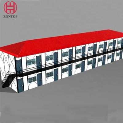 Китай Дом контейнера железного каркаса конструкции дома легкий установил Pre изготовленные дома продается