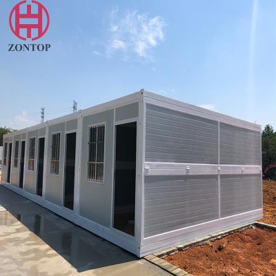 China 20Ft Prefab Foldable Container House Modern Style ISO CE Certification for sale