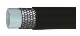 China Smooth PTFE Flexible Hose With SS Braid And Polyurethane Cover for sale