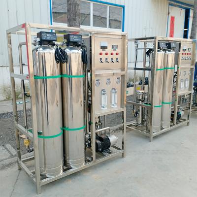 China Stainless Steel FRP Vessel 1000L RO Reverse Osmosis Drinking Water Purification System for sale