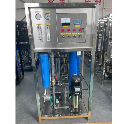 China Mineral Water Industry 500L / H Automatic Water Purification System With Reverse Osmosis for sale