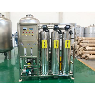 China UF Module and Wooden Case 1000L RO Water Treatment Machinery for Water Purification for sale