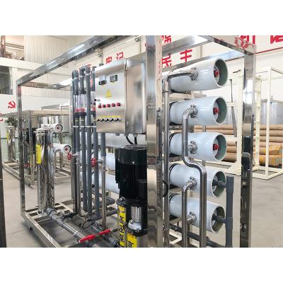 China Automatic 5T Pure Mineral Drinking Water Reverse Osmosis System Purifying Filters for sale