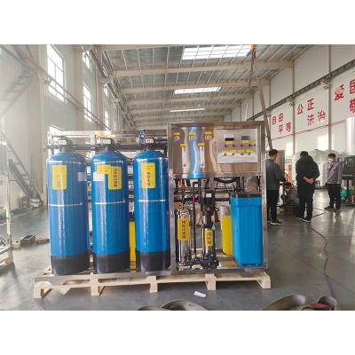 China 2000L Mineral Water Reverse Osmosis RO Deionized Pure Water Industrial Pure Water Plant for sale