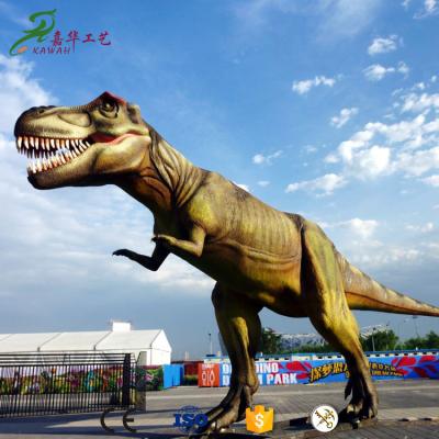 China Amusement Park attraction mechanical dinosaur robot  t-rex for sale for sale