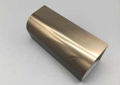 China Perfil de alumínio lustrado personalizado, resistência de corrosão da extrusão do entalhe de T à venda