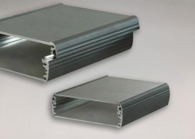 China Customized 6063 Silver Extruded Aluminum Profiles Standard Aluminium Extrusions for sale