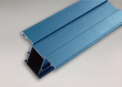 China Colored Powder Coated Aluminum Extrusions , 6063 T6 Aluminium Frame Profile for sale