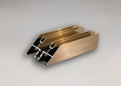 China Gold Silver Color Anodized Aluminum Profiles Extruded Aluminum T Slot for sale