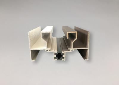 China Polishing Thermal Break Aluminum Profiles Heat Insulation 8 - 10 um Film Thickness for sale