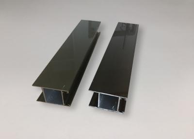 China 6061 T6 Extruded Aluminum T Slot Channel Electro Coating Silver Champagne Color for sale