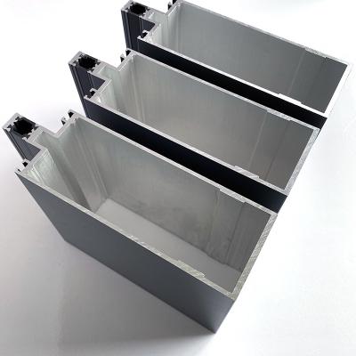 China Construction Curtain Wall T6 Extruded Aluminum Profiles for sale