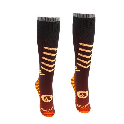 China 2600mAh Rechargeable Battery Heated Socks Battery Operated Warming Socks for Men Women for sale