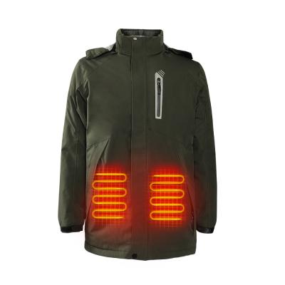중국 군대는 전기 뜨거워지 재킷 XXXL 여자들 전기 코드를 녹색으로 만듭니다 판매용