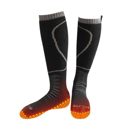 China Elastic Battery Heated Socks For Men Rechargeable Electric Heated Socks for sale