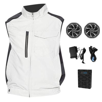 China Heatstroke Prevention Ac Vest Aircon Clothes 7.2V Air Conditioned Suit Jacket for sale