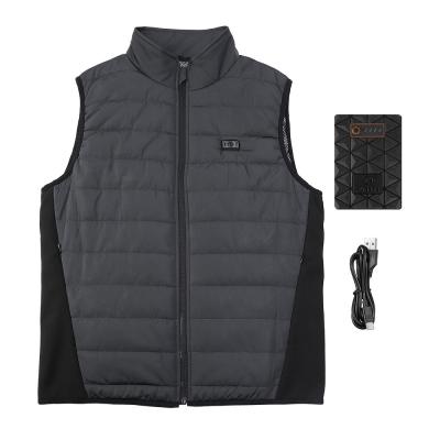 China OEM Worsted Outdoor Heated Vest Battery Powered Warming Vest for sale
