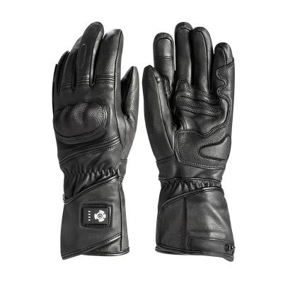 China XXL negro calentó los guantes 7.2V Ski Gloves calentado batería del invierno en venta