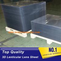 high quality lenticular sheet 3d 60 lpi lenticular lens-0.58mm thickness  animation lenticular sheet manufacturer india from China Factory