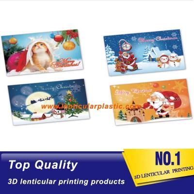 China 2 Images Flip Business Card Lenticular Name Card Custom Printing Photo 3D Lenticular printing With 3d flip moving effect for sale