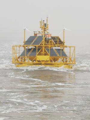 Китай Тихоокеанская система сбора данных Met-Ocean Buoy Yellow Medium продается
