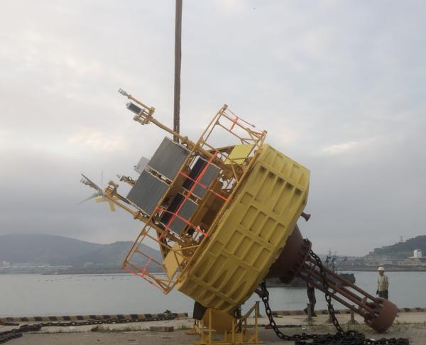 Quality Wind Speed Measurement Floating Lidar Buoy For Flexible Site Assess for sale
