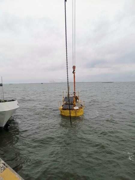 Quality Nsw Wave Buoy Marine Chain Pick Up Buoy For Wave Measurements for sale