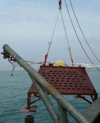 China Dispositivo hidrológico do fundo do mar de aço carbono Transmissão de dados sem fio 150W à venda