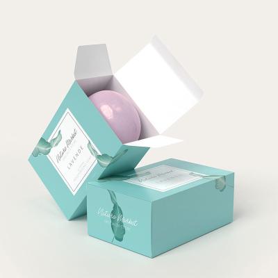 China Impresión de empaquetado del OEM CMYK de la caja del jabón plegable con su caja de Logo Custom Design Paper Gift en venta