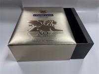 Quality High Class Red Wine Box Paper Premium Wine Gift Box With Embossed Printing for sale