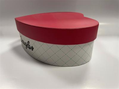 China Rotkarton-Herz-Box CMYK-Karton-Box mit Magnetverschluss zu verkaufen