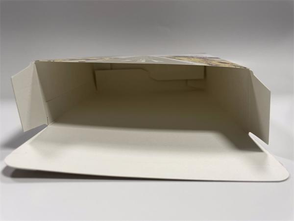Quality Eco Friendly Printed Paper Boxes White Kraft Box With Glossy Lamination for sale