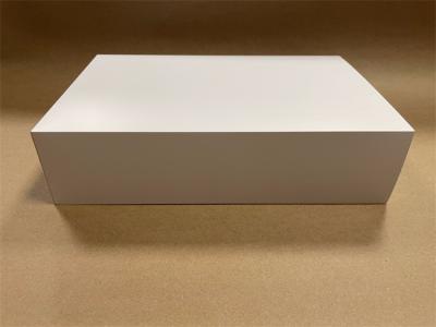 中国 空間節約 紙箱 エコフレンドリー 包装箱 白 販売のため
