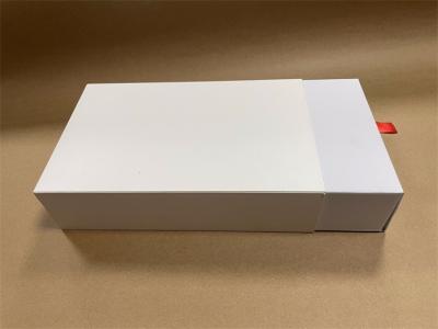 China Custom Paperboard Boxes Folding Kraft Paper Drawer Box Rectangular for sale