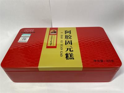 Китай Дебоссинг упаковки Тиновая коробка для чайной упаковки экологически чистый продается