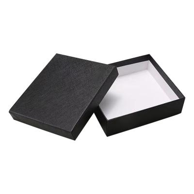 China Custom Cardboard Recycled Paper Gift Box For Wallet Packaging Blank Insert Lid And Base Type for sale