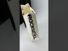 Ribbon Bow Paper Gift Packaging Box Foam Insert Ring Jewelry Box