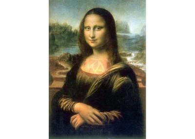 Chine Peinture à l'huile de reproduction de Mona Lisa de décoration de mur de galerie d'art par Leonardo da Vinci à vendre