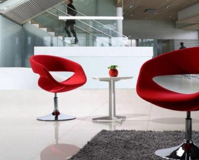 China Commercial Shared Workspace Furniture Swan Swivel Chair Modern Design for sale