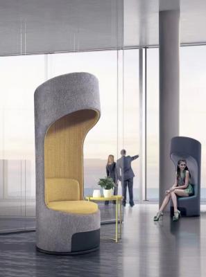 China Fixed Shared Workspace Furniture Waiting Area Sofa 0.18CBM for sale