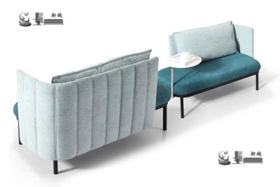 China Ergonomic Iron Lobby Seating Furniture Design Sofa 0.25cbm for sale
