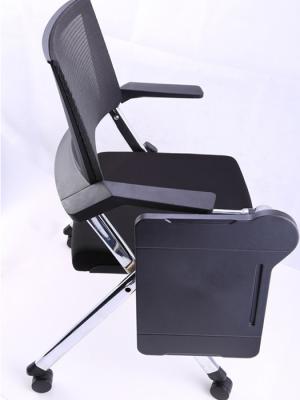 China ODM Contemporary Conference Chairs Training Chair With Writing Pad for sale