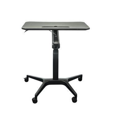 China Alu Frame Adjustable Sit And Stand Desk Table For Work ODM for sale